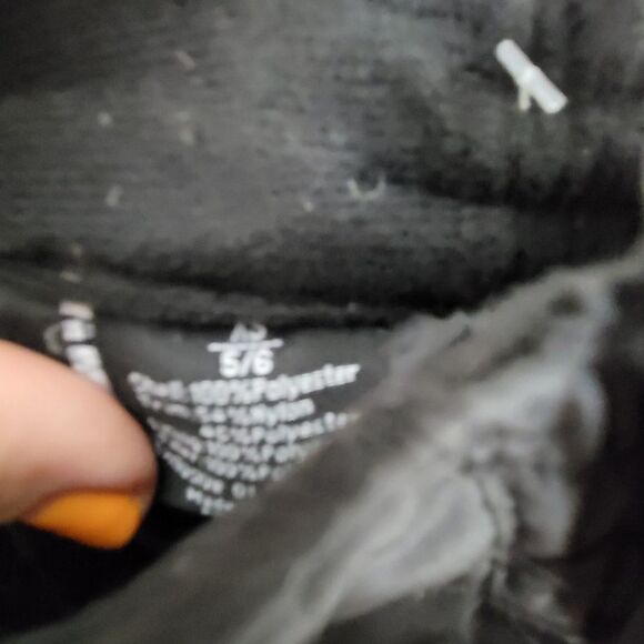 Waterproof 32 degrees Children's Bib Snowpants Black 5/6 - Picture 3 of 6